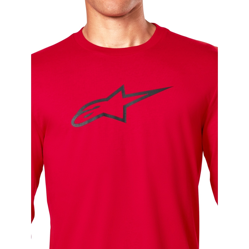 Rdeča majica z dolgimi rokavi Alpinestars Backhand CSF