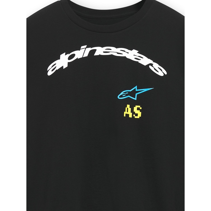 Črna majica z dolgimi rokavi Alpinestars Brundo CSF