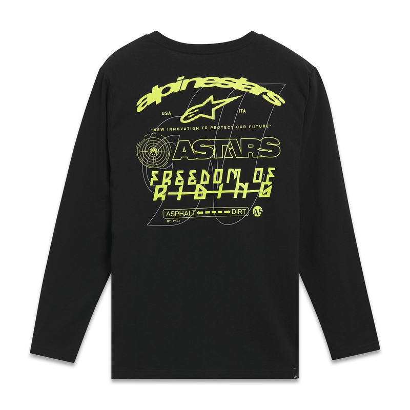 Črna majica z dolgimi rokavi Alpinestars Vitalus CSF