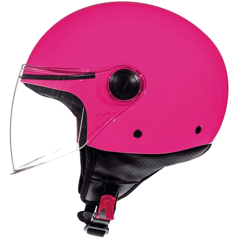 Odprta motoristična čelada MT Street pink
