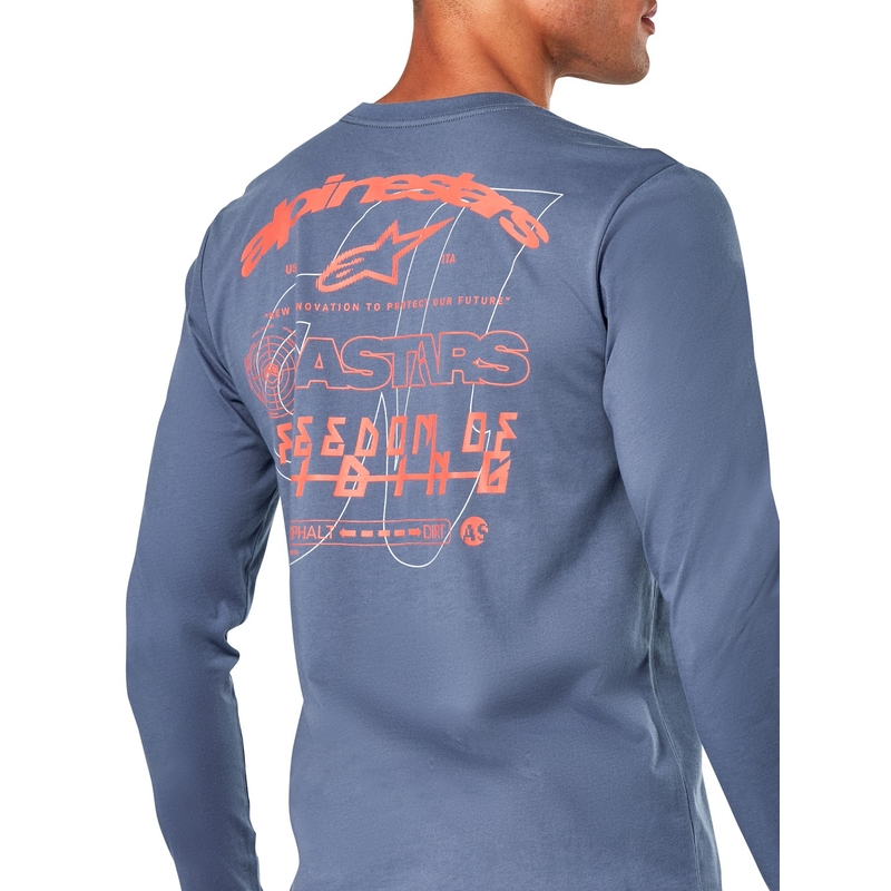 Alpinestars Vitalus CSF modra majica z dolgimi rokavi