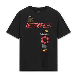 Črna majica Alpinestars Animous CSF
