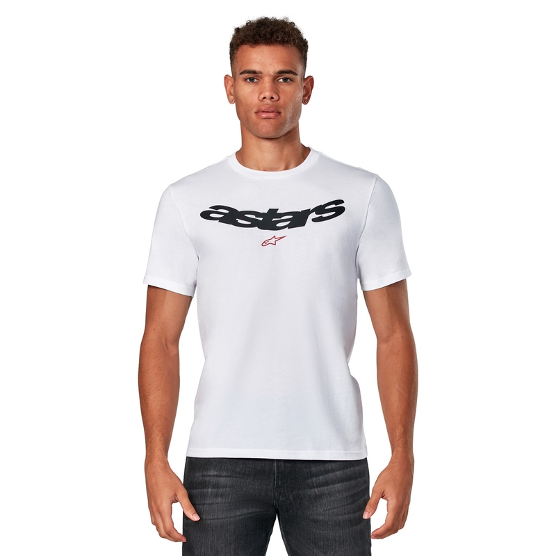 Bela majica Alpinestars Elliptic CSF