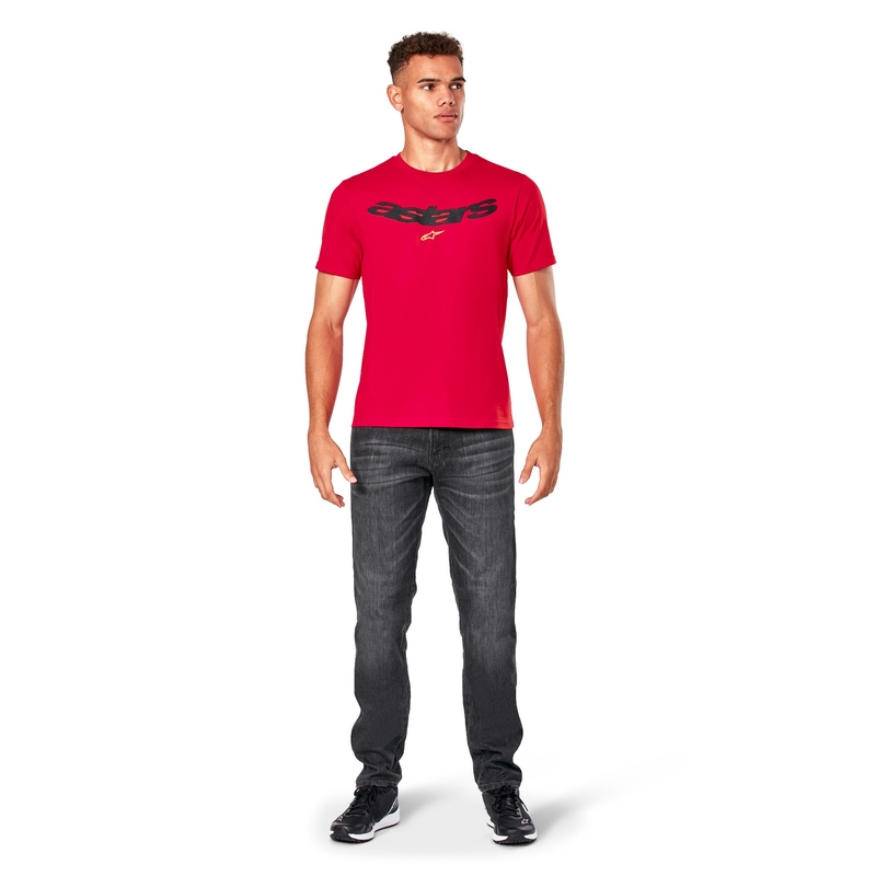 Rdeča majica Alpinestars Elliptic CSF