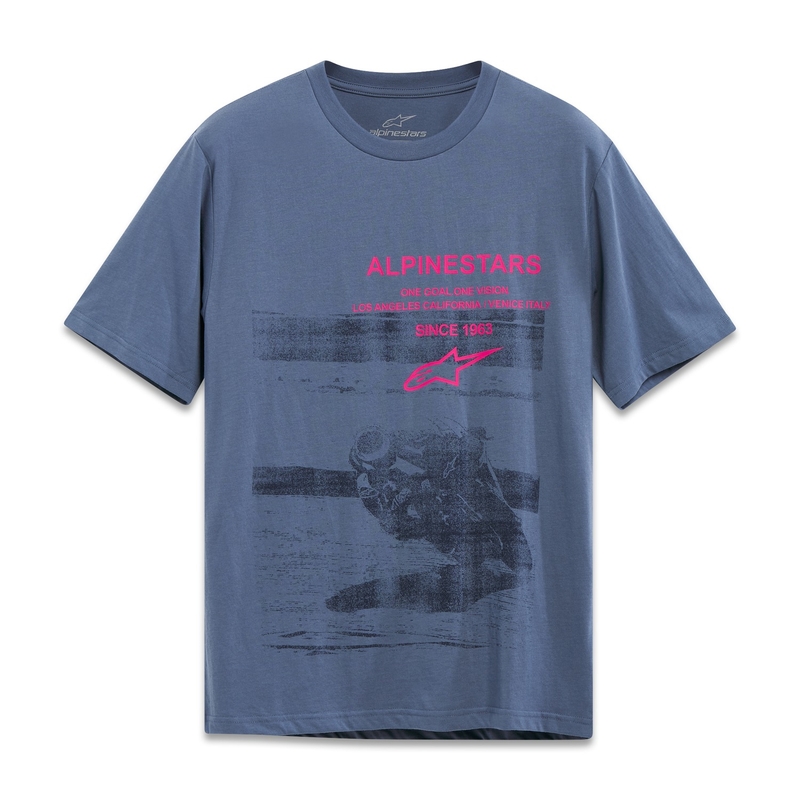 Alpinestars Granpremo CSF modra majica s kratkimi rokavi