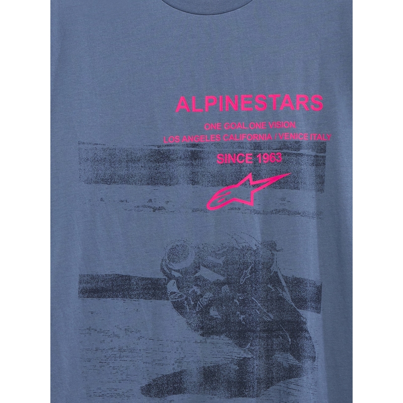 Alpinestars Granpremo CSF modra majica s kratkimi rokavi
