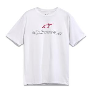 Bela majica Alpinestars Linear Trace CSF