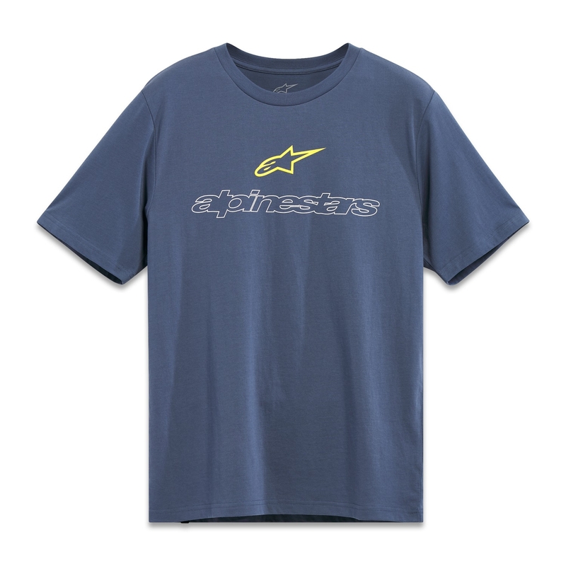 Modra majica Alpinestars Linear Trace CSF