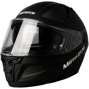 Motozem Guardian integralna motoristična čelada mat črna