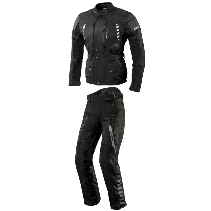 Moto obleka Rebelhorn Hiker II black razprodaja