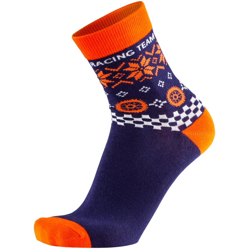 Modro-oranžne nogavice Red Bull KTM Winter