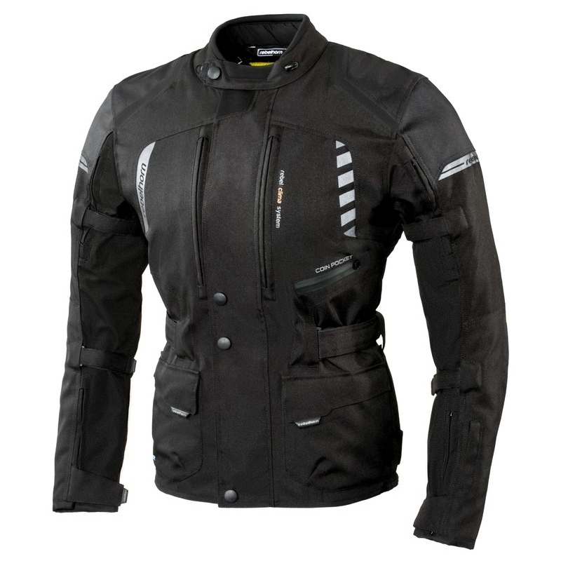Moto obleka Rebelhorn Hiker II black razprodaja