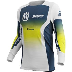 Motokros majica Shot Aerolite HVA modra