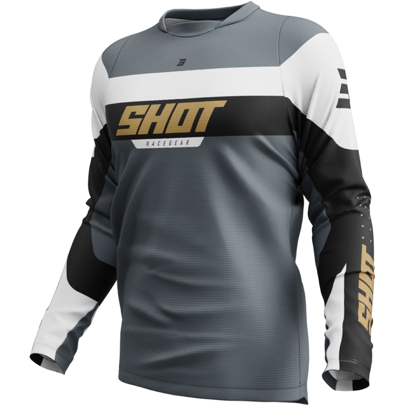 Motokros dres Shot Devo League zlata