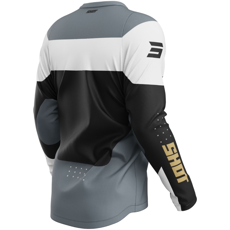 Motokros dres Shot Devo League zlata