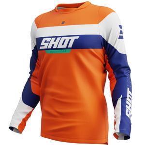 Motokros dres Shot Devo League oranžen