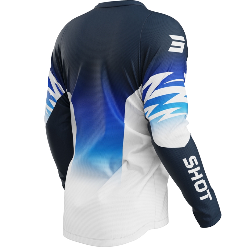 Motokros majica Shot Devo X-Trem modra