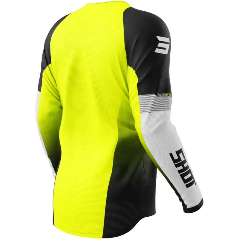 Motocross dres Shot Draw Instinct fluo rumen