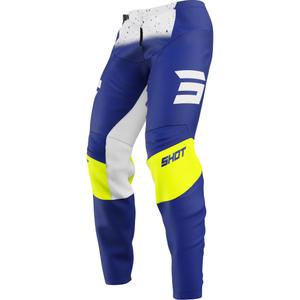 Motokros hlače Shot Devo Blast modre