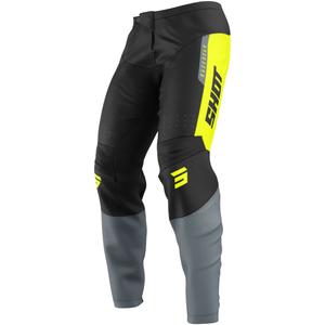 Motokros hlače Shot Devo League fluo rumene