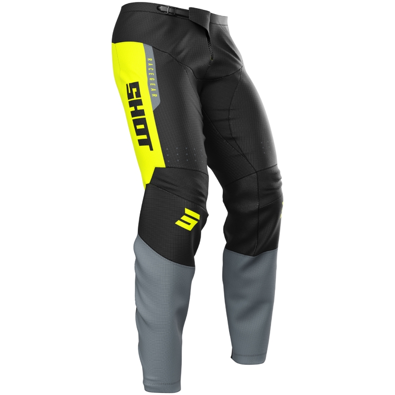Motokros hlače Shot Devo League fluo rumene
