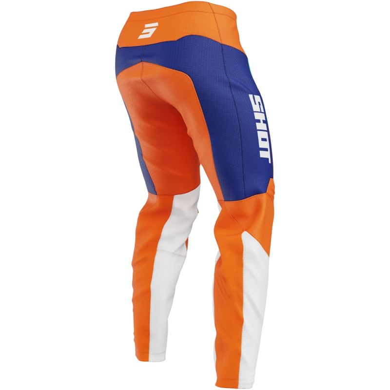 Motokros hlače Shot Devo League oranžne