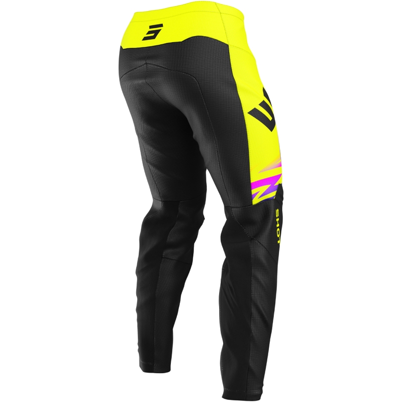 Motokros hlače Shot Devo X-Trem fluo rumene