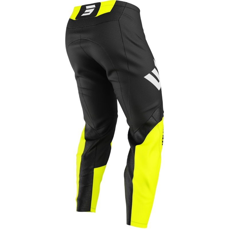Motokros hlače Shot Draw Instinct fluo rumene