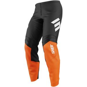 Motokros hlače Shot Draw Instinct oranžne