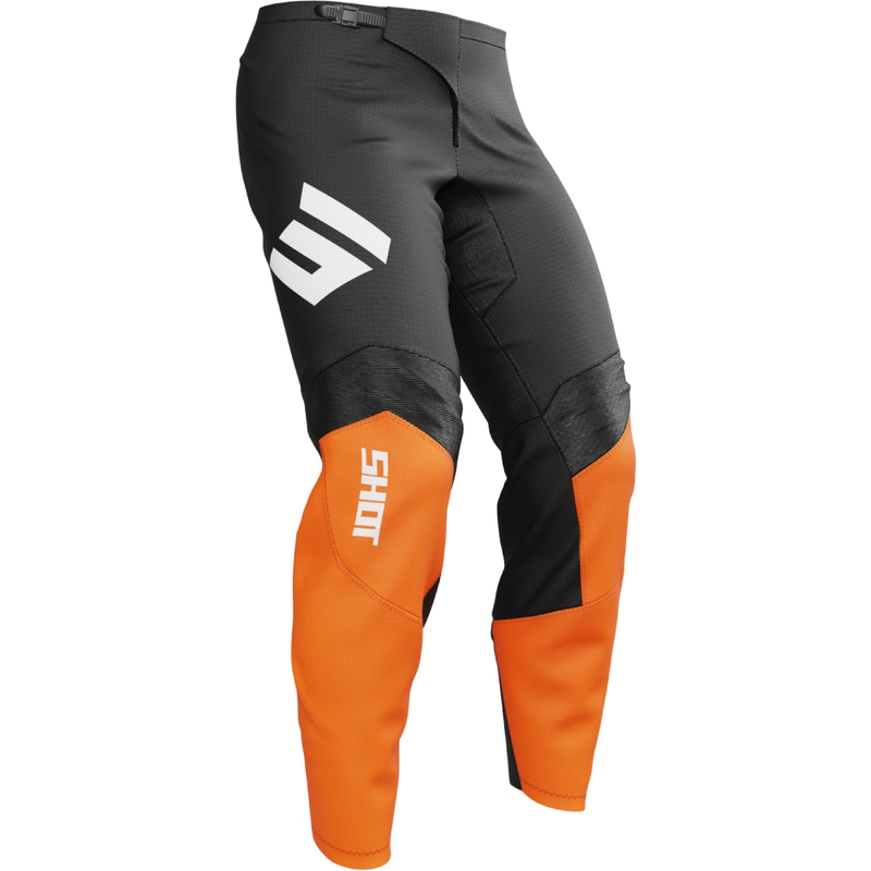 Motokros hlače Shot Draw Instinct oranžne