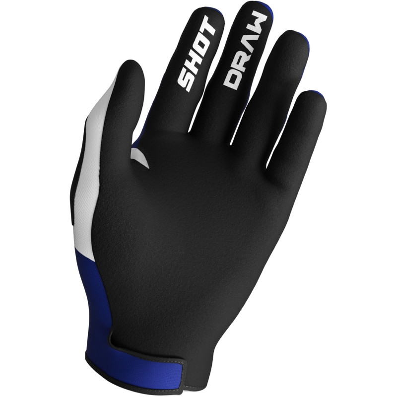 Rokavice za motokros Shot Draw Sky modre