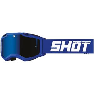 Motokros očala Shot Assault 2.0 Solid blue z iridijevim pleksi steklom
