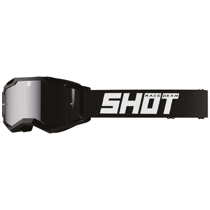 Motokros očala Shot Assault 2.0 Solid black z iridijevim steklom