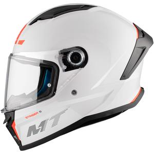 Integralna motoristična čelada MT Stinger 2 Solid glossy white