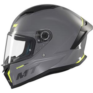 Integralna motoristična čelada MT Stinger 2 Solid glossy grey