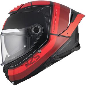 MT THUNDER 4 SV R25 B2 integralna motoristična čelada sijajna rdeče-črna