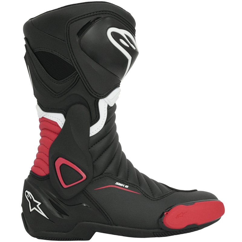 Alpinestars S-MX 6 črno-rdeči motoristični škornji
