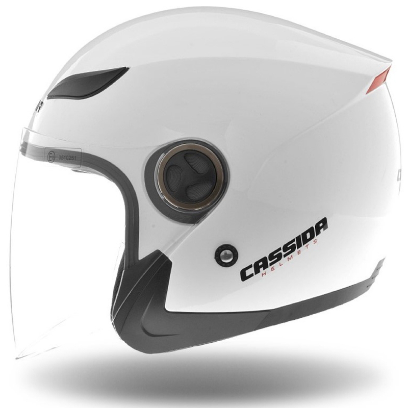 Cassida Reflex odprta motoristična čelada bela razprodaja