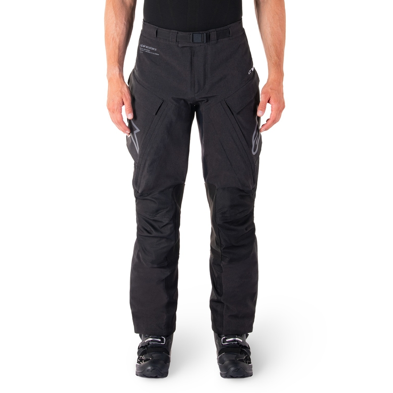 Motoristične hlače Alpinestars Hyde XT črno-rdeče