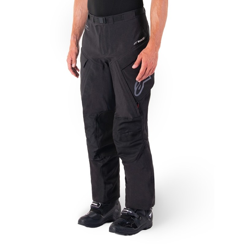 Motoristične hlače Alpinestars Hyde XT črno-rdeče