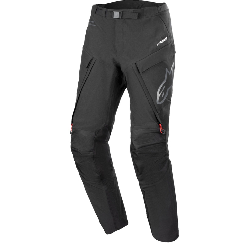 Motoristične hlače Alpinestars Hyde XT črno-rdeče