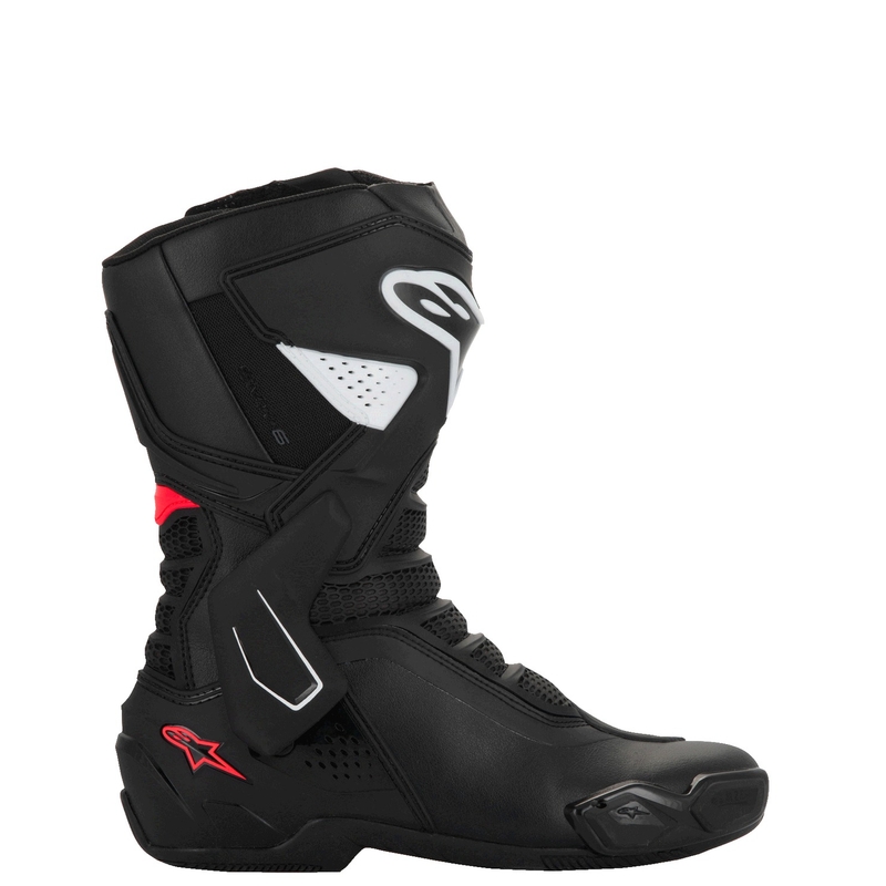 Alpinestars Stella SMX-6 3 ženski motoristični škornji črno-beli-roza