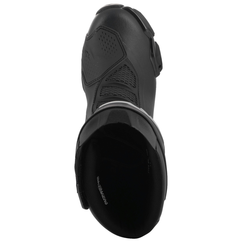 Ženski motoristični škornji Alpinestars Stella SMX-6 3 Drystar črno-srebrni