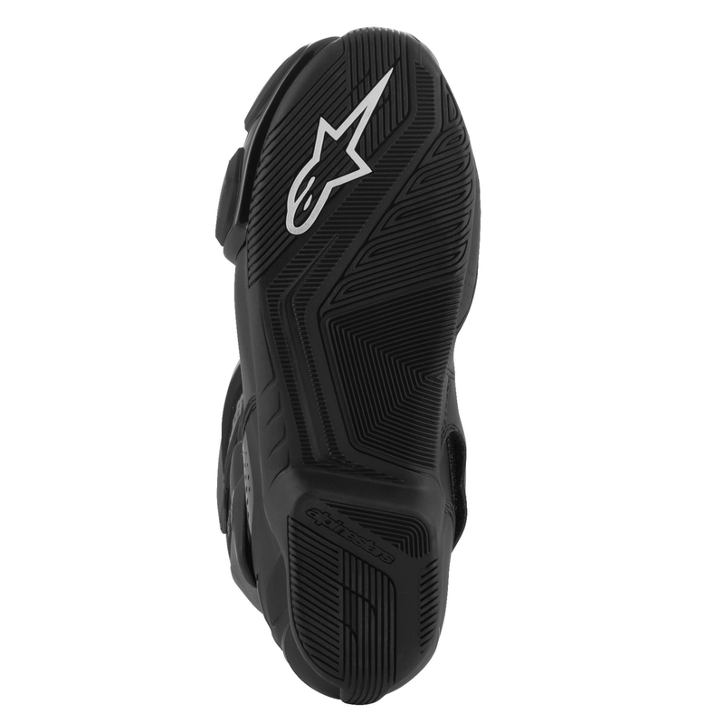 Ženski motoristični škornji Alpinestars Stella SMX-6 3 Drystar črno-srebrni