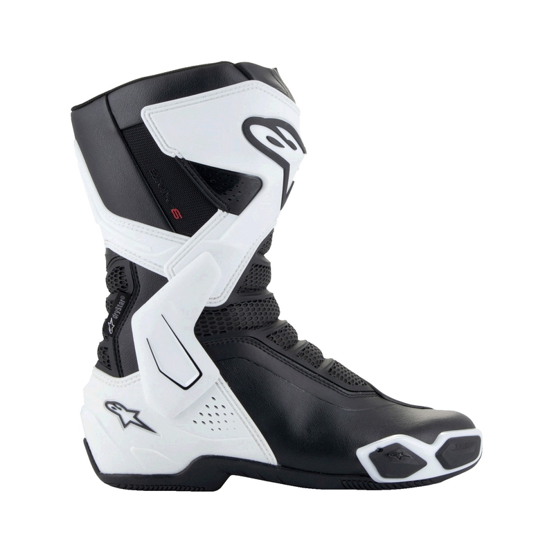 Ženski motoristični škornji Alpinestars Stella SMX-6 3 Drystar belo-črni