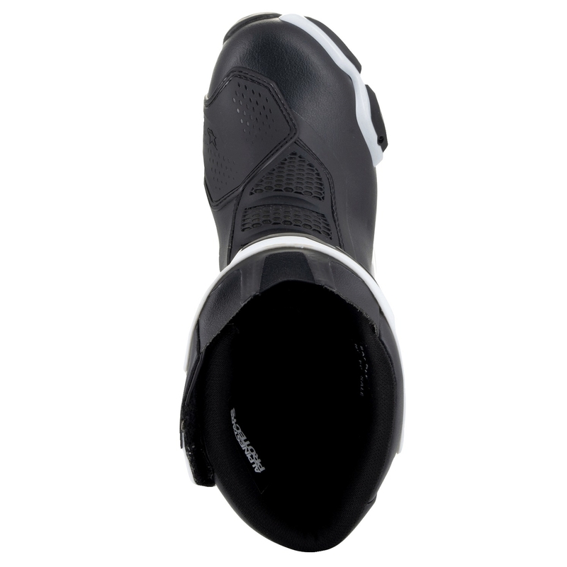Ženski motoristični škornji Alpinestars Stella SMX-6 3 Drystar belo-črni