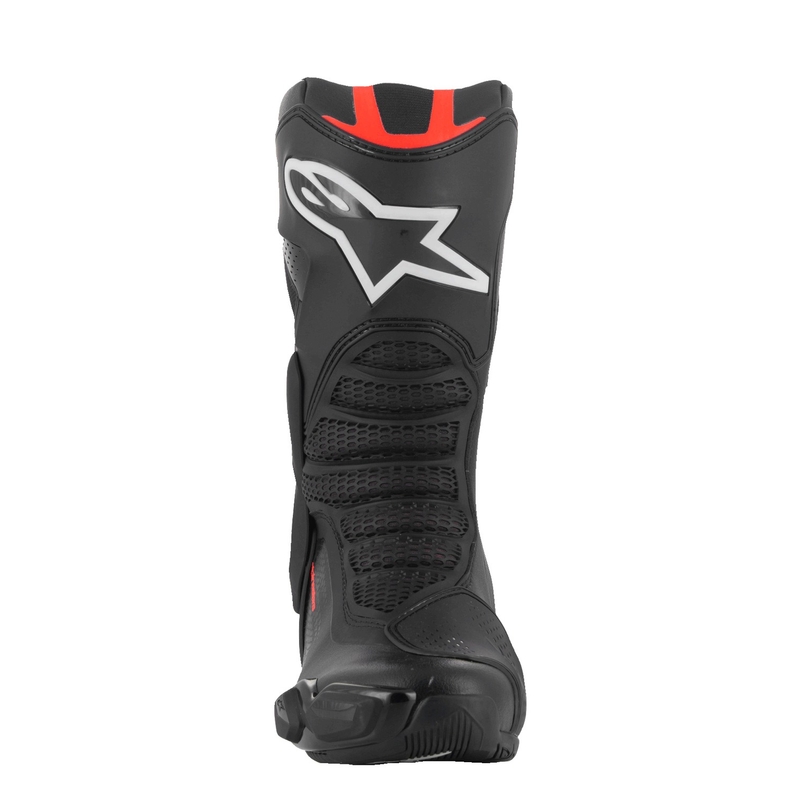 Motoristični škornji Alpinestars SMX-6 3 črno-fluo rdeči