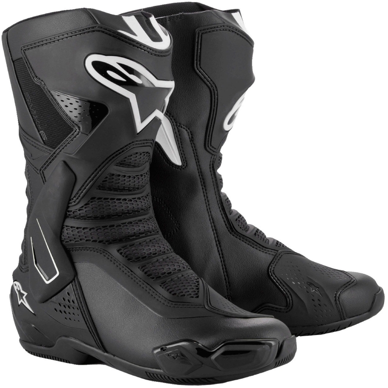 Motoristični škornji Alpinestars SMX-6 3 črno-beli