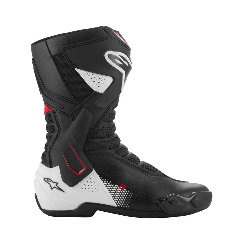 Motoristični škornji Alpinestars SMX-6 3 črno-belo-rdeči