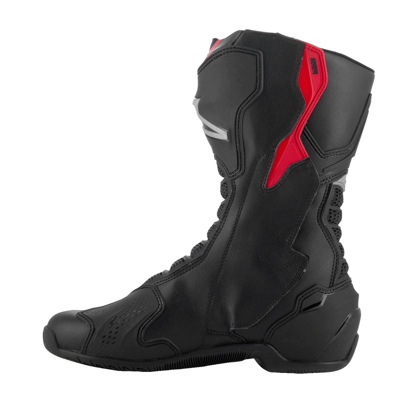 Motoristični škornji Alpinestars SMX-6 3 črno-srebrno-rdeči